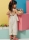 Schnittmuster goldiges Mädchenkleid, Overall Butterick 6936 Gr. 68-98