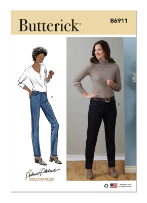 trousers sewing pattern for women butterick 6911 sewing instructions