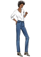 Sewing pattern Misses Jeans by Palmer/Pletsch Butterick 6911