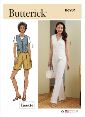 combination sewing pattern for women butterick 6901 sewing instructions