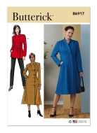 Sewing pattern coat size P5 12-20 (DE 38-46) No. 6917 Butterick