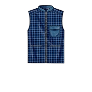 Schnittmuster wärmende Unisexweste, Damenweste, Herrenweste New Look 6713  Gr. XS-XL 30-48 (DE 40-58) Herr