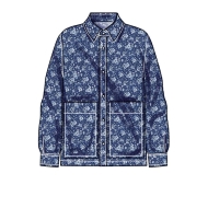 Schnittmuster modische Unisexjacke, Damenjacke, Herrenjacke New Look 6724  Gr. XS-XL 30-48 (DE 40-58) Herr