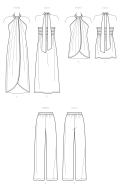off-shoulder combinations paper sewing pattern newlook...
