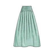 Sewing pattern Misses skirt, pleated skirt NewLook 6744