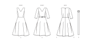 simple dresses paper sewing pattern newlook 6748 diy instructions