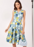 dresses for women sewing pattern newlook 6748 average to sew