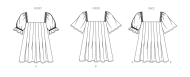 niedliche Bluse Schnittmuster NewLook 6754 DIY zum...