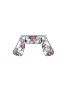 Schnittmuster bauchfreie Damenkombi Top und Hose New Look 6758  Gr. 32-50