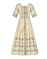 Sewing pattern Misses dress with pleats Simplicity 9542