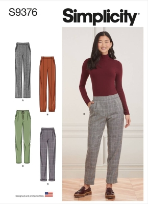 trousers sewing pattern for women simplicity 9376 sewing instructions
