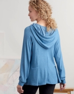 Schnittmuster weiter Damensweater, Hoodie Simplicity 9384  Gr. 32-50