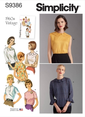vintage sewing pattern for women simplicity 9386 sewing instructions