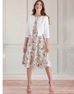 Kleider Schnittmuster Simplicity 9473 mittel zu nähen