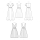 feminine dresses paper sewing pattern simplicity 9475 diy instructions