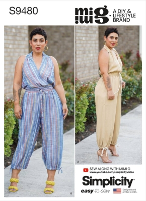 overall sewing pattern for women simplicity 9480 sewing instructions