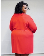 Sewing pattern Misses dress plussize, wrap dress Simplicity 9540