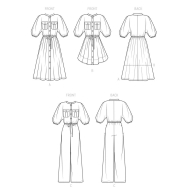 sporty dresses paper sewing pattern simplicity 9544 diy...