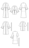 leichte Jacke Schnittmuster Simplicity 9602 DIY zum nähen