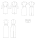 schmales Kleid Schnittmuster Butterick 6849 DIY zum nähen