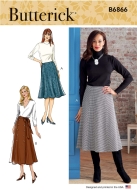 skirt sewing pattern for women butterick 6866 sewing...