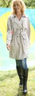 Schnittmuster Trenchcoat, kurzer Damenmantel pattern...