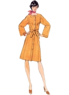 Sewing pattern Retro dress, Misses dress 70s style Vogue 1948