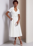 Kleider Schnittmuster Vogue 1950 fortgeschritten zu nähen