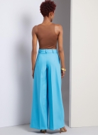 Schnittmuster weite Damenhose, Bermuda Vogue 1958 Gr. 32-50