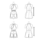 Sewing pattern Misses jumpsuit, Jumper or mini dress...