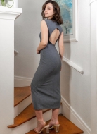 Sewing pattern Brandi Joan ladies jersey dress McCalls 8383