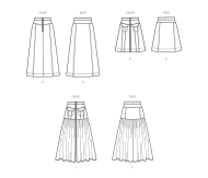 sewing-pattern-skirt-mccalls-8389-with-sewing-instructions
