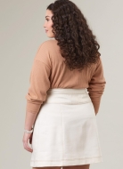 Sewing pattern Plus-size misses skirt with a yoke McCalls 8390