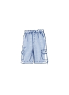Sewing pattern Mens set includes jacket, shorts, pants McCalls 8393