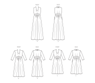 sewing-pattern-dress-butterick-6940-with-sewing-instructions