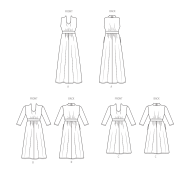 sewing-pattern-dress-butterick-6941-with-sewing-instructions