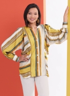 Blusen Schnittmuster Butterick 6943 einfach zu nähen