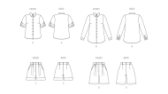 modische Kombination Schnittmuster Butterick 6946 DIY zum nähen