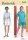 Kombination Schnittmuster für Damen Butterick 6946 mit Nähanleitung