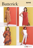 Kombination Schnittmuster für Damen Butterick 6948...