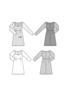 sewing-pattern-dress-burda-5835-with-sewing-instructions