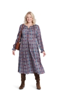 Sewing pattern Plus-size womens dress, tunic Burda 5865