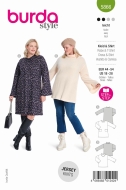 sweater sewing pattern for women burda 5866 sewing...