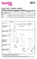 sewing-pattern-trousers-for-women-burda-5874-schnittmuster-net