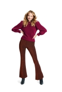 Schnittmuster bequeme Damenhose, Schlupfhose Burda 5874 Gr. 34-48