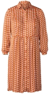 Schnittmuster hübsches Damenkleid, Blusenkleid Plussize Burda 5882 Gr. 44-54