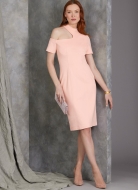 wird aussortiert: Schnittmuster ausgefallenes Damenkleid mit Schulter Cutout Vogue 1969 Gr. 34-52