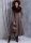 Sewing pattern Ladies coat with faux fur collar Vogue 1971
