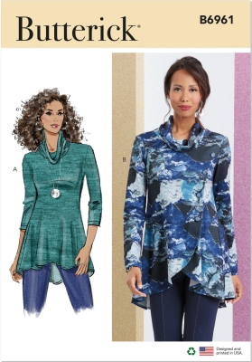 sweater sewing pattern for women butterick 6961 sewing instructions
