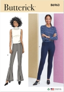 Hose Schnittmuster für Damen Butterick 6963 mit...